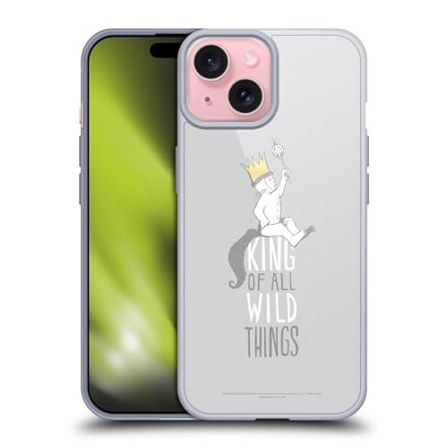 Funda de gel suave Donde habitan los monstruos para iPhone 15 carcasa flexible antigolpes