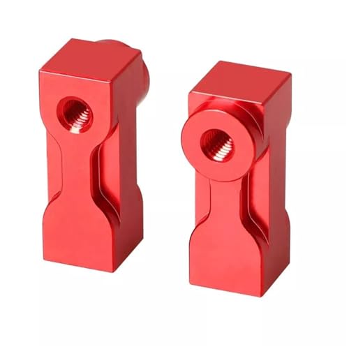 Support de servo Tamiya Hotshot II en alu rouge anti-flexion