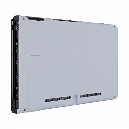 eXtremeRate Soft Touch Grip Nowa Nadzieja Szary Płyta Tylna Konsoli DIY Wymiana Housing Shell Case dla Nintendo Switch Konsoli z Kickstand – JoyCon Shell Nie Jest Dołączona