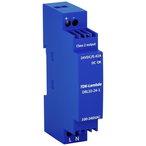 Alimentation Rail DIN TDK-Lambda pour automatisation de système 24 V