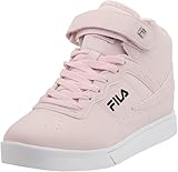 Fila Women's Vulc 13 Fashion Sneakers, Pink Dogwood/Black/White - 6.5