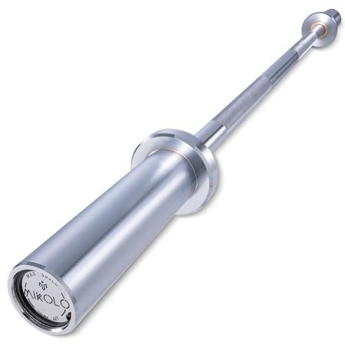 Mikolo 7ft Olympic Barbell for Weightlifting