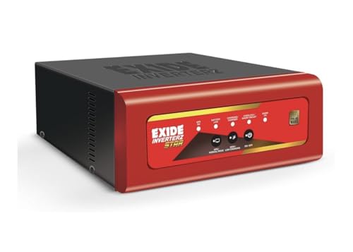 EXIDE INVERTERZ Star 12V Microcontroller Based Pure Sine Wave Inverter for Home, Office and Shop