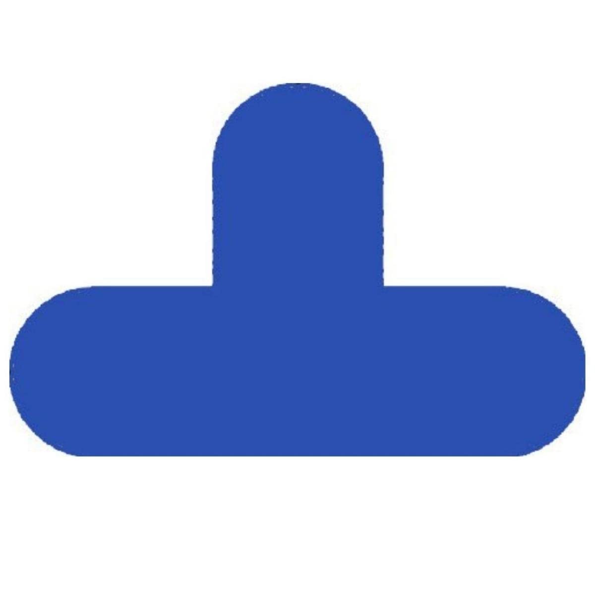 Floor Signalling Blue T Sign 200mm high x 300mm wide, Colour – BLUE ...