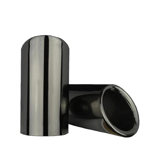 Embout pot d'échappement en acier inoxydable noir de style supérieur pour A3 A1 - 2
