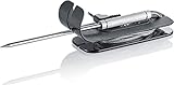 SEVERIN SEVO Kernthermometer für punktgenaues Grillen, digitales Fleischthermometer als Zubehör für den SEVO Elektrogrill, Bratenthermometer auch für Steak und Fisch geeignet, Edelstahl, ZB 8126