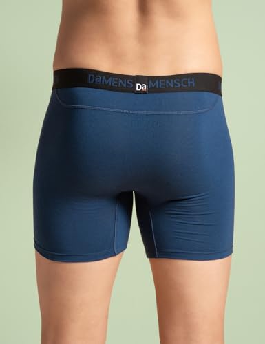 Image of DAMENSCH Mens Regular Fit Premium Cotton Blend Boxer Brief | Innerwear Men, Men Boxers, Underwear for Men, Shorts for Men, Inner for Men, Briefs for Men