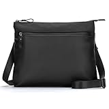 [zepirion] サコッシュ メンズ 大容量 8ポケット 11インチ iPad 対応 撥水 防水 止水ファスナー 1680D ポリエステル ショルダーバッグ 斜めがけ 軽量 アウトドア 旅行 通勤 City Sacoche