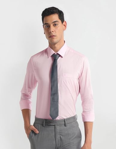 Image of Arrow Men's 100% Cotton Slim Fit Shirt