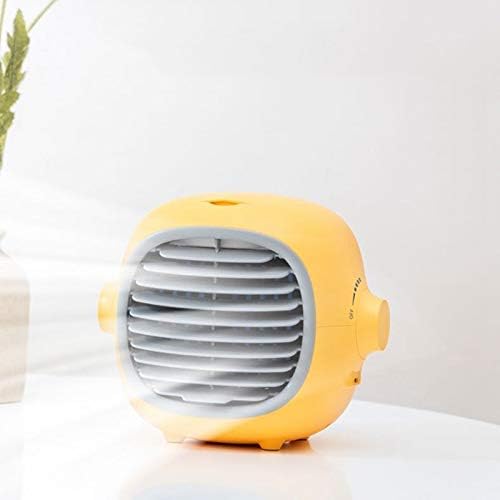 Y-LKUN USB Fan Lemonade Cooling Fan USB Charging Desk Desktop Desktop Refrigeration Air Conditioning Fan Portable Smart