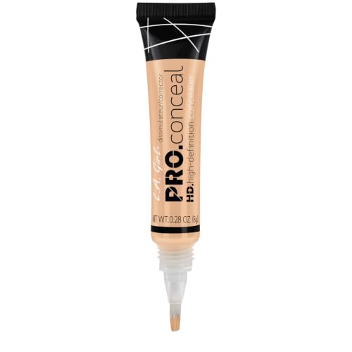 Image of L.A Girl- HD Pro Conceal -Bisque | Soft Brush Tip for Easy Application | Crease Resistant | Blendable and Buildable formula | Concealer Provides Natural Coverage | 8 G