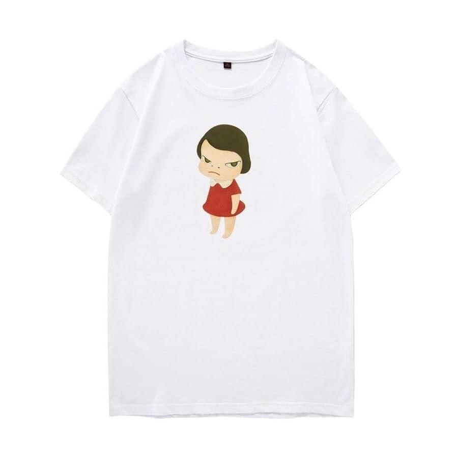 Amazon.co.jp: なら よしとも Tシャツ 奈良美智 半袖 夏服 薄手
