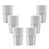 📦 INHALT: Zu Hause erhalten Sie ein Set mit 6 Longdrinkgläsern mit 40 cl Beständigkeit, stapelbar und spülmaschinenfest für lange Zeiträume, weshalb sie als umweltfreundliche Gläser gelten können.