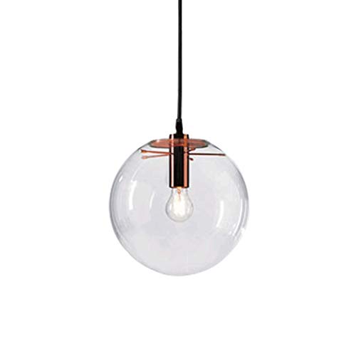 Lustre en conception de bulles de verre haut de gamme pour intérieur chic
