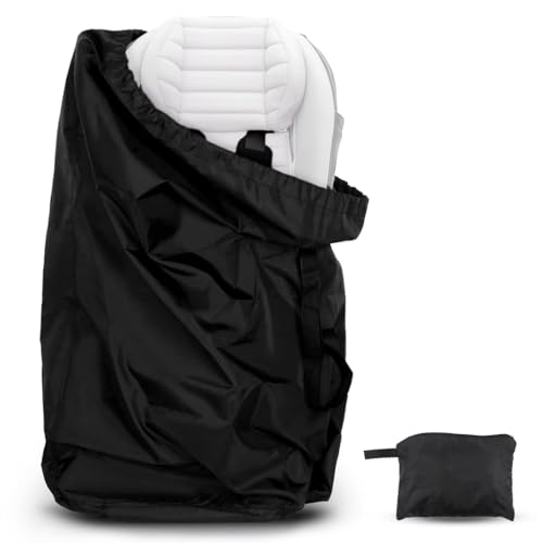 Image of SNOWIE SOFT Travel Bag for Folding Baby Stroller 600D Oxford Waterproof Dust-Proof Organizer Bag Multipurpose Storage Bag for Folding Pram, Baby Car Seat Stroller- Pack of 1