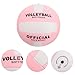 HONMEET Inflatable Soft Volleyball for Outdoor Equipment for Beach and Indoor Play for Beginners and Competitors Standard