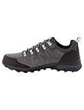 sehr gute Dämpfung Jack Wolfskin Herren Refugio Texapore Low M Walking-Schuhe, Grey / Black, 42.5 EU