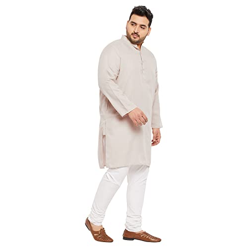 Image of Bigbanana Plus Size Men Regular Fit Kurta