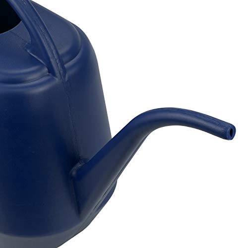 Fasmov Plastic Watering Can, Blue, 1-Gallon - Image 4