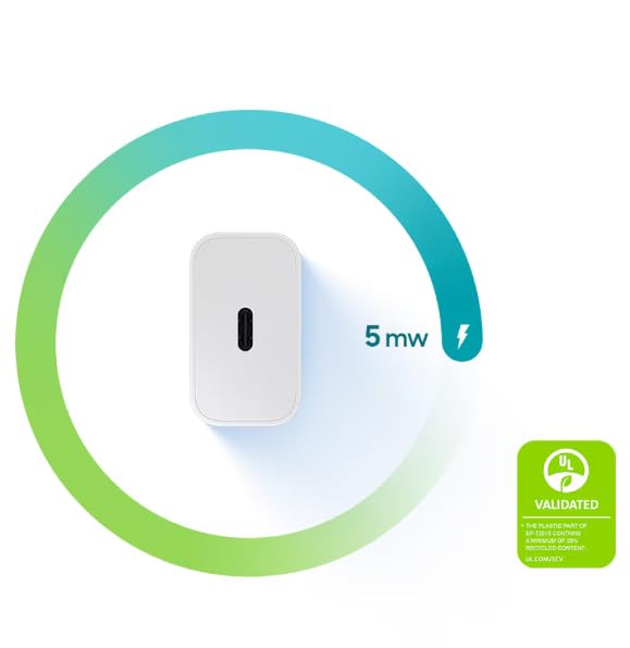 Image of Etguuds Charger Compatible with Samsung 25W New 2024 Power Adapter Charger with Energy Efficency Charging Adapter with 3.3Ft Type C to Type C Wire Compatible with All Mobiles