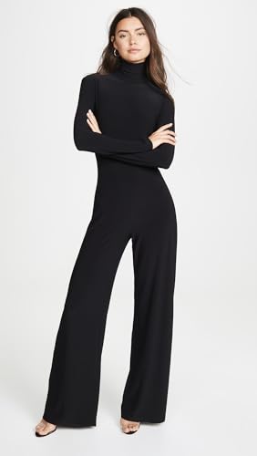 Norma Kamali KK329JPL072001 Women'S Long Sleeve Turtleneck Jumpsuit thumb #1