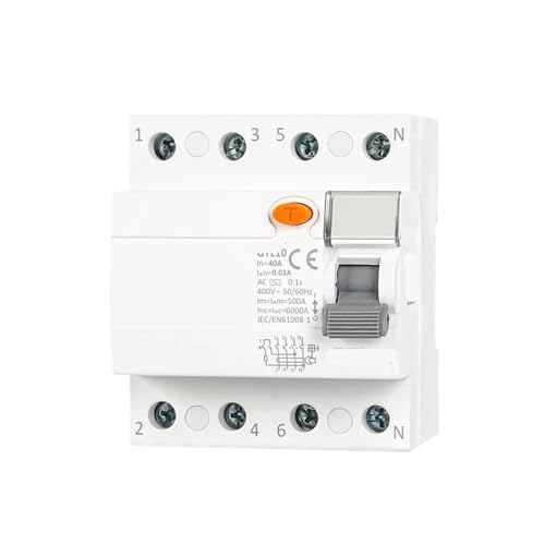 Disjoncteur GYL10 pour éviter les risques d'incendie électrique 4P