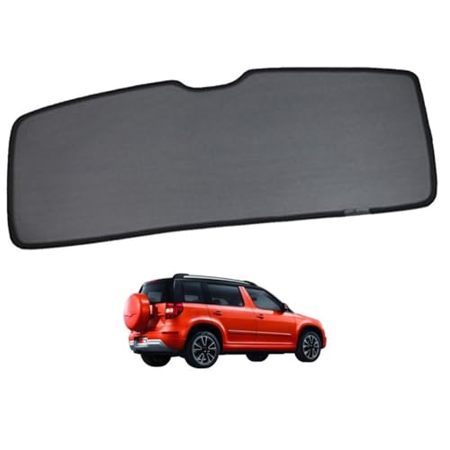 Parasol Coche Infantil Lateral para Yeti 5L 2009-2017 Parasol Cortina Magnética Protección UV para Bebé y Mascotas,Plegable(Back Window 1pc)