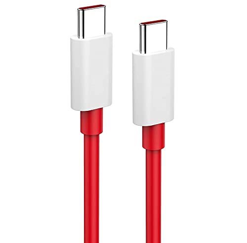 T3S C to C Data Cable Compatible with OnePlus 9 Pro 8T Fast Charging Cable 6.5A Warp Charge USB C to USB C Cable,1 mtr Super Fast Charging Cord Compatible with Pro 13/16 Air 4 Note 20 S20 FE 5G,White (B09PKFN9X1) Amazon Price History, Amazon Price Tracker