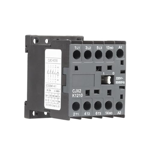 Mini contacteur CA CJX2-K 9A à commutation rapide pour commande de moteur 220V - 2