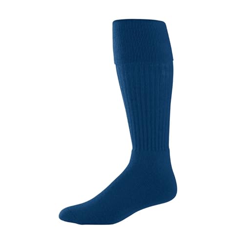 Augusta Sportswear Standard Soccer Socks, Navy, Small