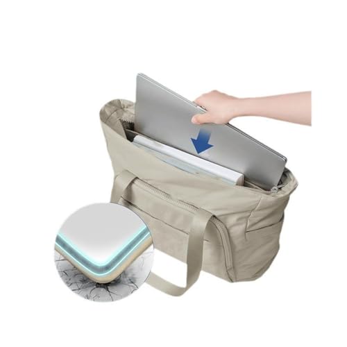 Bolso de hombro acolchado multibolsillos con correa para esterilla de yoga 4