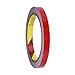 Produktbild 3M 610C Reflektorband Reflektorfolie reflektierendes Klebeband Sicherheitswarnband Wasserdicht Reflexfolie selbstklebend (3M 610C Red, 10mm x 10meter)