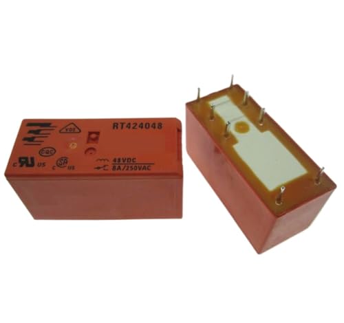Relais 48 V RT424048 haute endurance 8 broches 8 A 250 V CA