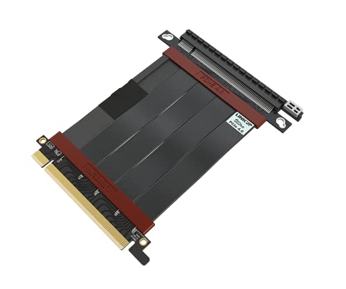 LINKUP - Ultra PCIe 4.0 X16 Câble Riser [Testé sur RTX4090 RX6950XT x570 B550 Z690] Blindé à...
