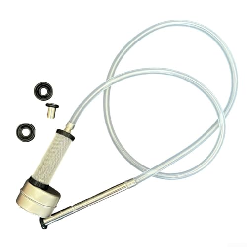 Tubo de inmersión flotante 500/300 filtro dual de malla para barriles de cerveza, evita el bloqueo de la válvula, reduce la espuma y garantiza la máxima extracción de líquido de pastel de levadura