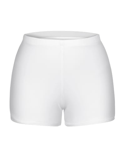 Image of Yonique Womens Swim Shorts Solid Tankini Bottoms Swimsuit Bottoms(Available in Plus)
