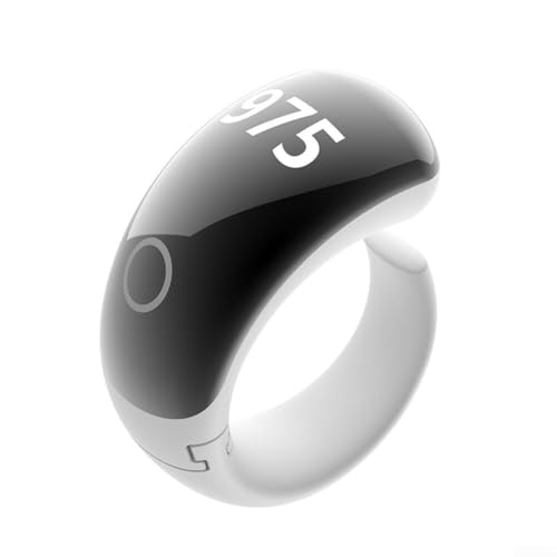 MuchLuckystar Tasbih Compteur numérique Tasbih Bague pour prière musulmane Alertes de temps de prière Écran LED Rechargeable Compteur de doigts électronique Noir (Rose) – vue 6