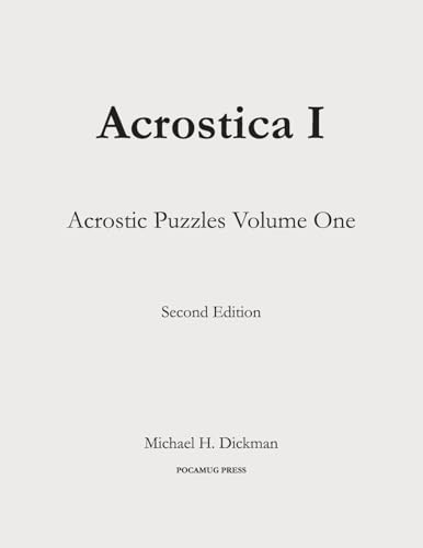Acrostica I: Acrostic Puzzles Volume One