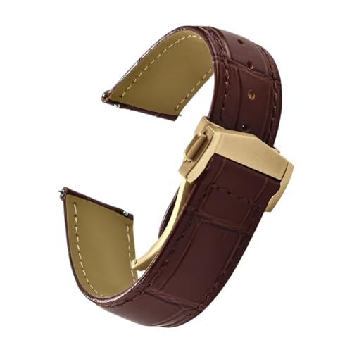 19/20/21/22mm U[EHb`Xgbv IK Xs[h V[}X^[ 300 tH[fBONXv NCbN[X U[Xgxg jo[TΉ(Brown-Gold Buckle,21mm)