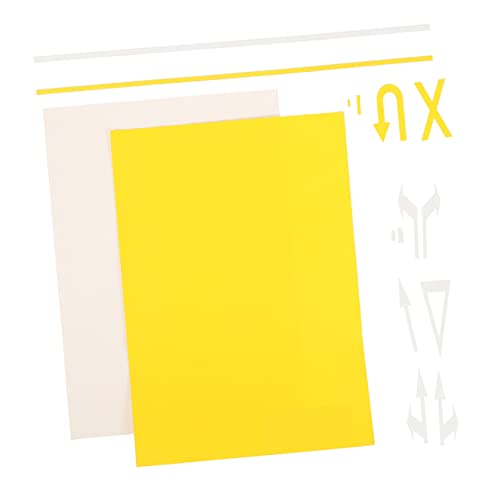 WOONEKY Highway Traffic Road Tape 2 Sheets Boys and Girls Play Sticker for DIY Railway Street Signs for Bedroom Decor