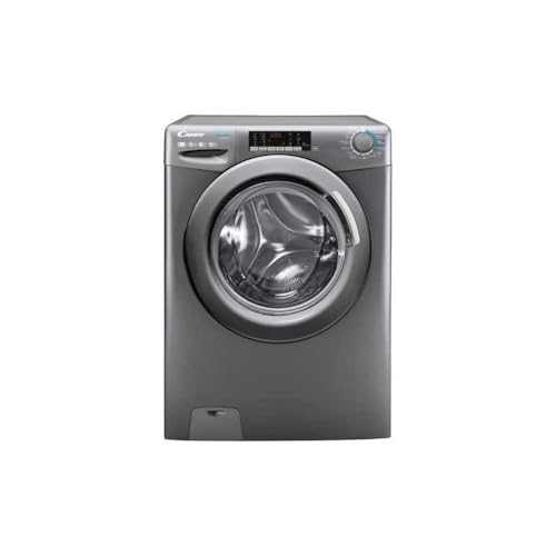 CANDY - Lave-Linge séchant Smart Inverter C SWS496TWMRRE/FR - Capacité 9 + 6 kg / 1400 trs, Moteur induction, Classe énergétique A, 15 programmes, Niveau sonore 51...