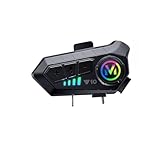 Intercomunicador Para Capacete Bluetooth Fone De Moto Comunicador Ouvido À Prova D'Água