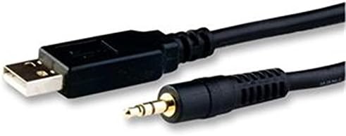 FTDI TTL-232R-3V3-AJ CABLE, USB-TTL, SER CONV, 3V3, AUD JACK