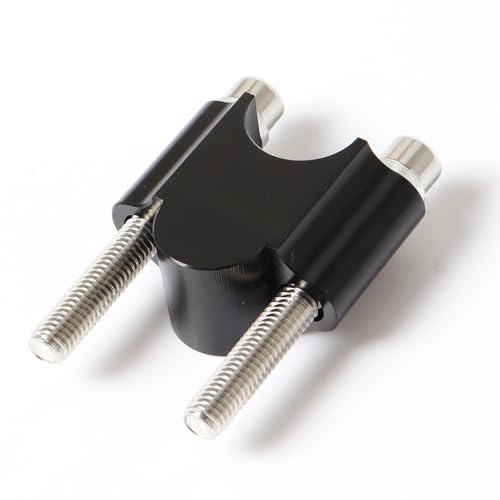Guidon Moto 28mm et 22mm rehausseur et pontet de serrage universel