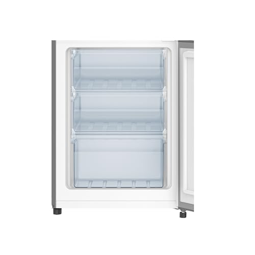 Beko B3RCSO255XB freistehende Kühl/-Gefrierkombination, 262 l Nettovolumen, 187 l Kühlen, 75 l Gefrieren, MinFrost, Supergefrierfunktion, 3 Gefrierschubladen, Inox