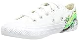 converse all star low natural white textile Converse 667532C_33 Plimsolls, White, EU