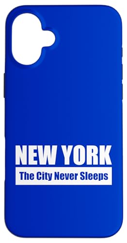 NEW YORK The City Never Sleeps / La ciudad que nunca duerme Carcasa para iPhone 16 Plus