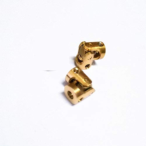 2 szt. 33mm miedziany gąsienicowy stalowy wał napędowy ze śrubami do modeli w skali 1/18 1/24 RC samochód łódź samolot DIY (rozmiar: 2 szt.)