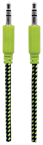 Cable de audio trenzado 6 ft miniatura 5