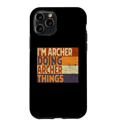 ���g�� I'm ARCHER Doing ARCHER Things �ʔ��� �a���� �W���[�N �X�}�z�P�[�X iPhone 11 Pro �p